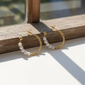 Genevieve Pearl Earrings