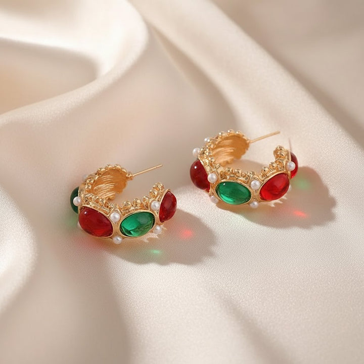 Genevieve Pearl Earrings