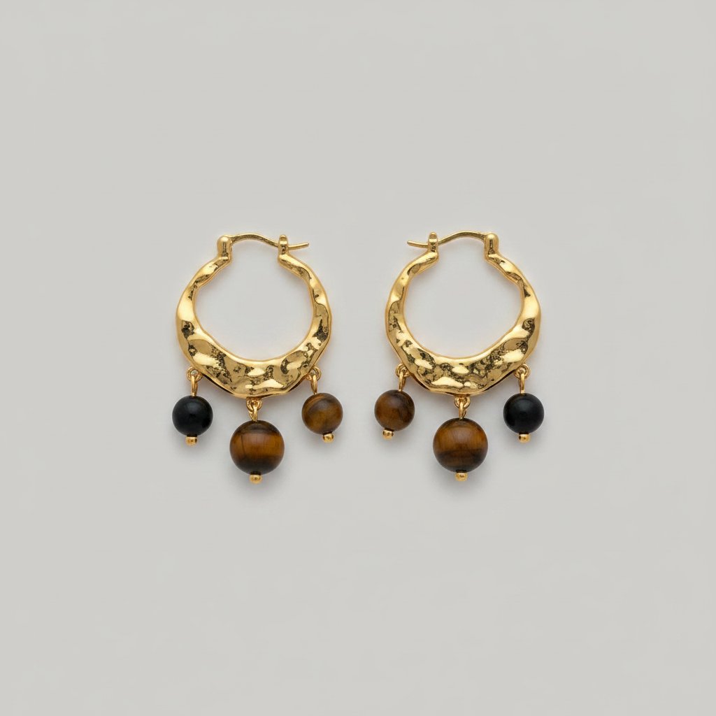 Ottilie Onyx Earrings