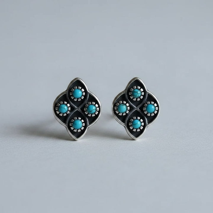 Marguerite Turquoise Earrings