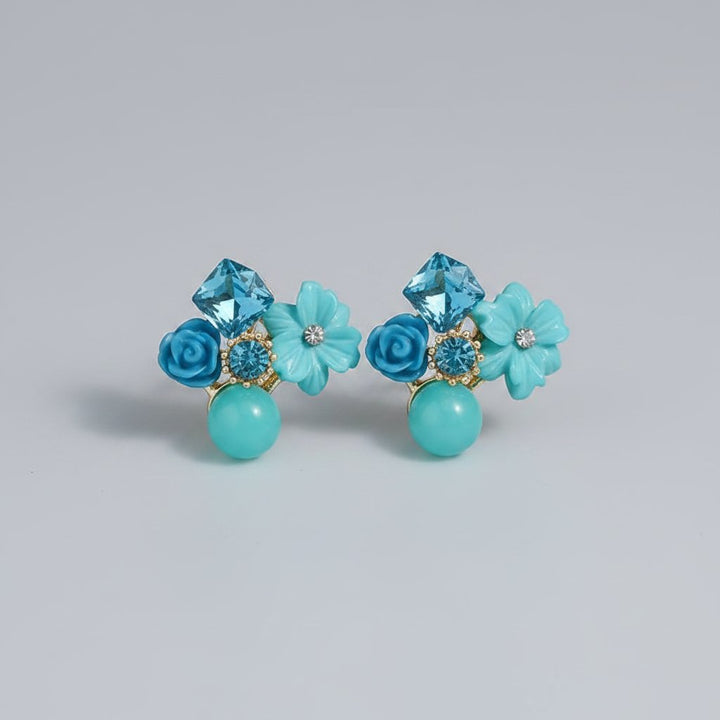 Marguerite Turquoise Earrings