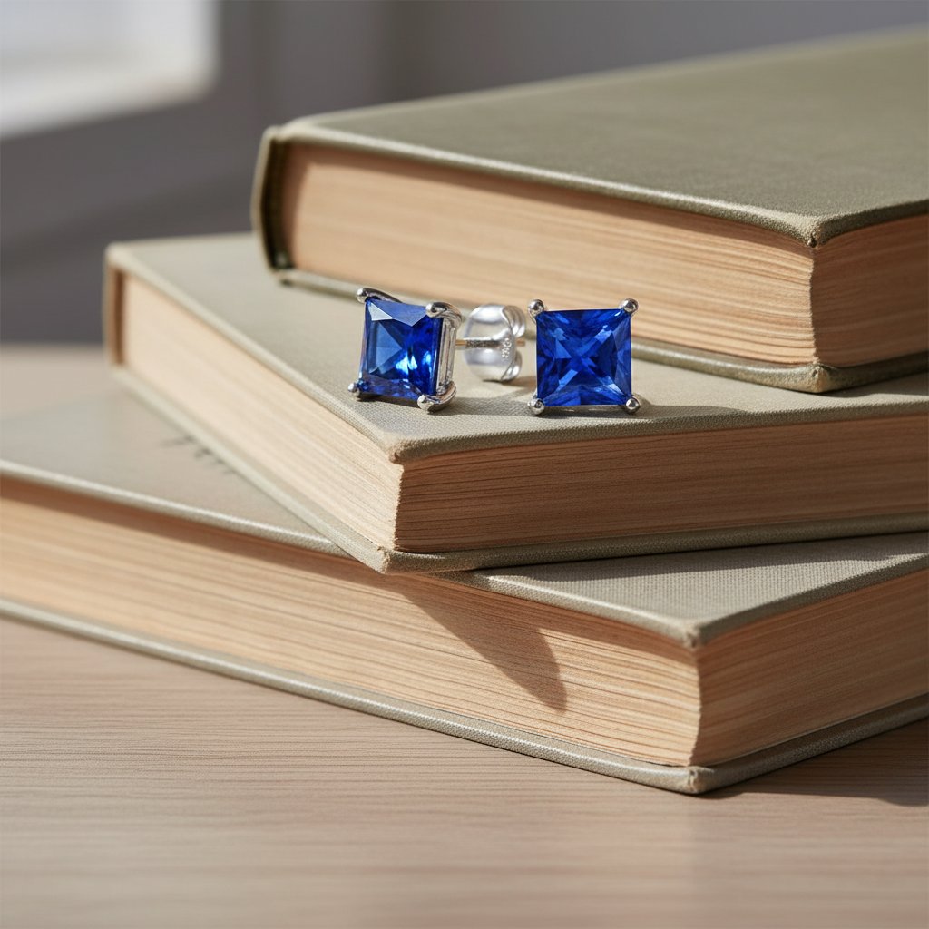 Lucine Sapphire Earrings