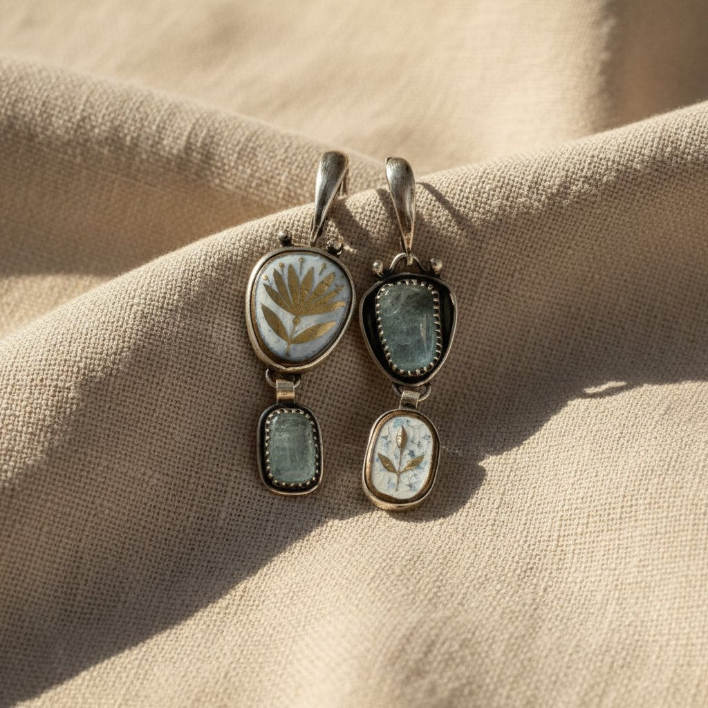 Fleur Vintage Earrings
