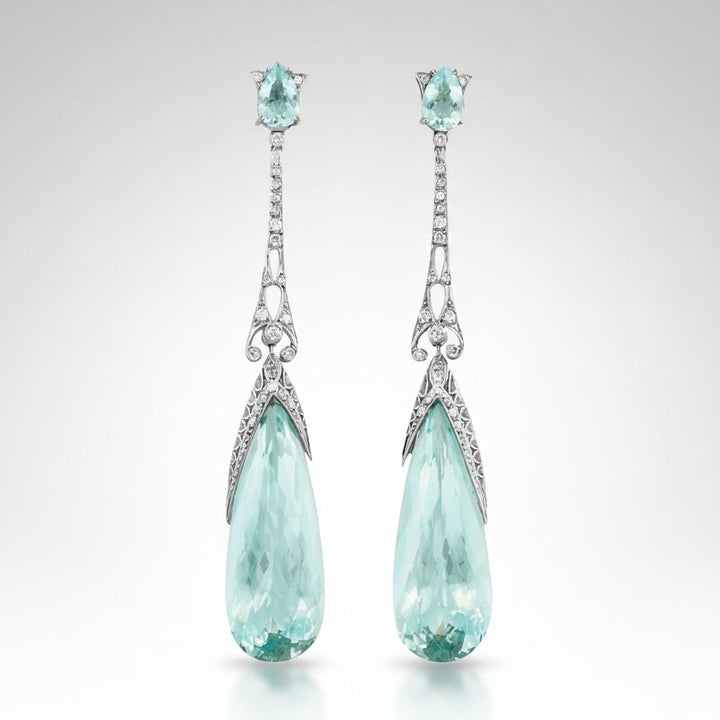 Mirabelle Aquamarine Earrings