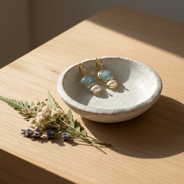 Mirabelle Pearl Earrings