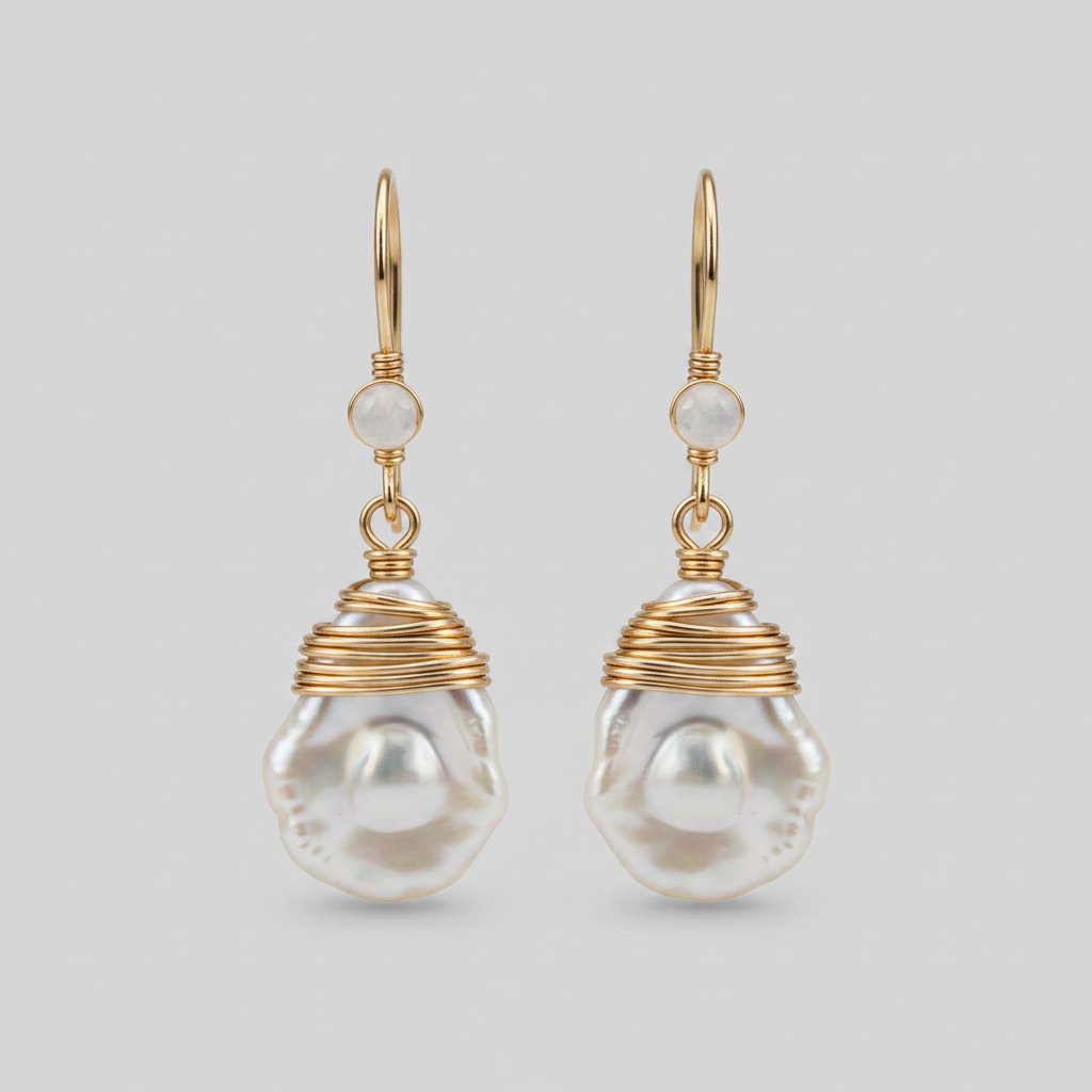 Mirabelle Pearl Earrings