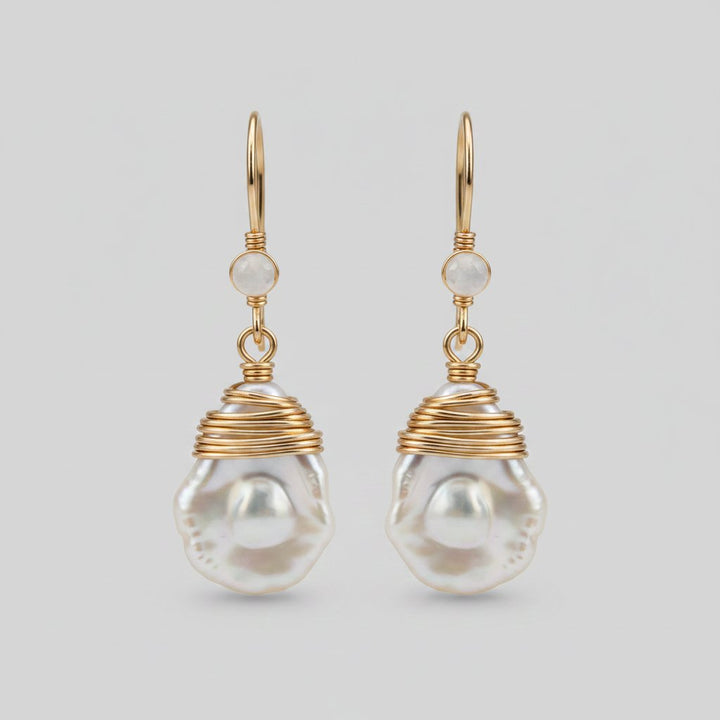 Mirabelle Pearl Earrings