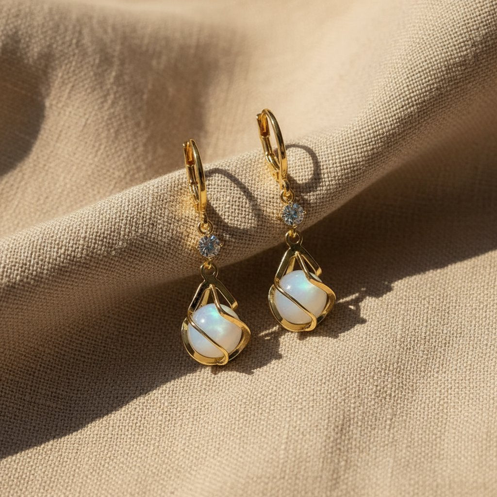 Ysolde Opal Earrings