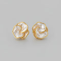 Cynthia | Boucles d'oreilles en or avec perles