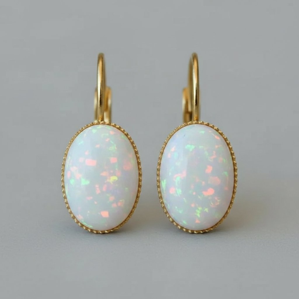 Celestine Opal Earrings