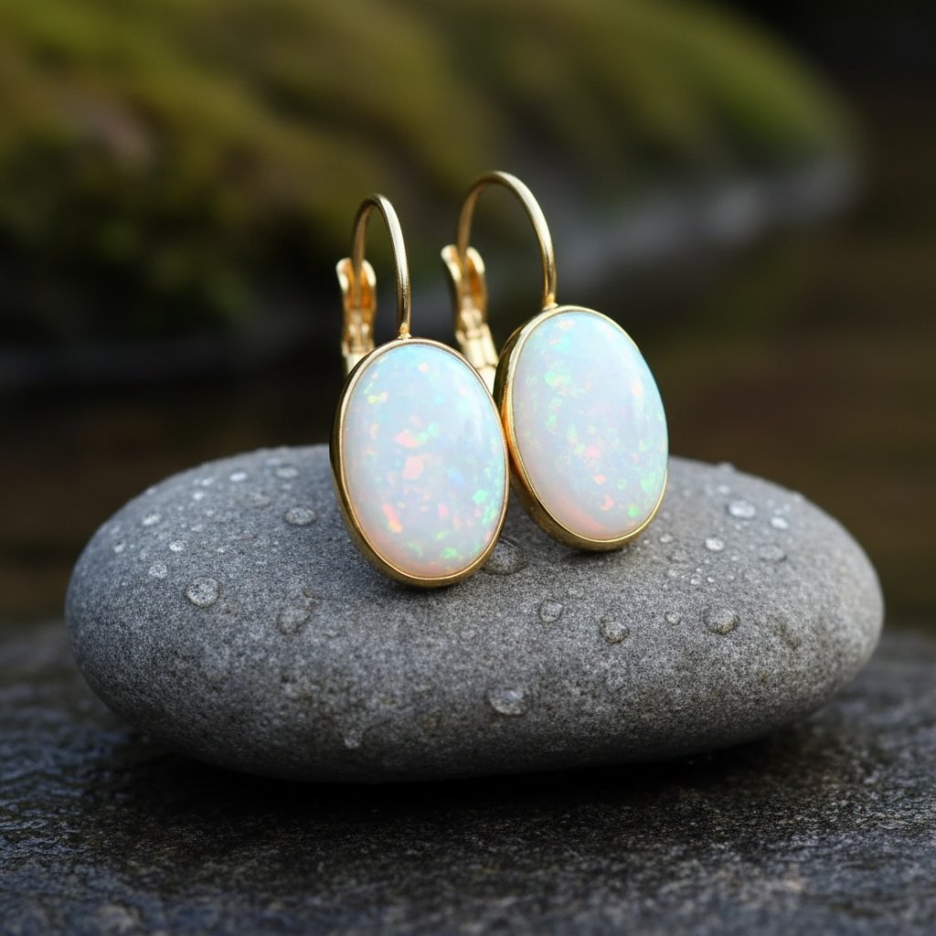 Celestine Opal Earrings