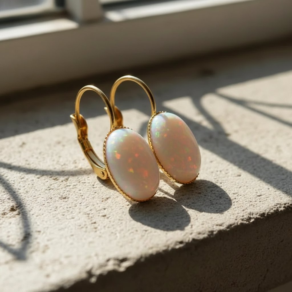 Celestine Opal Earrings