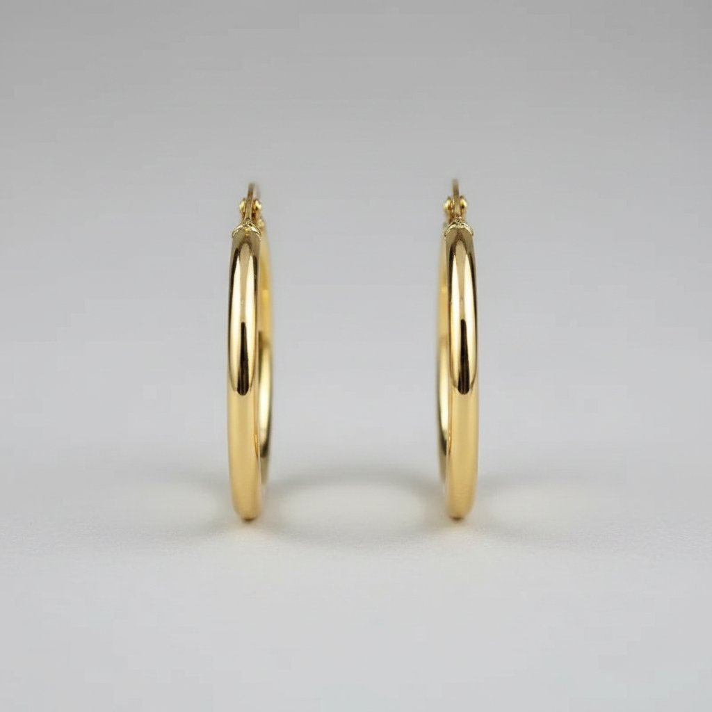 Odette Gold Hoop Earrings