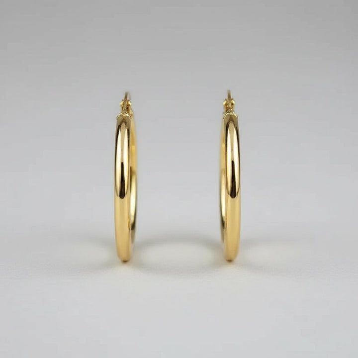 Odette Gold Hoop Earrings