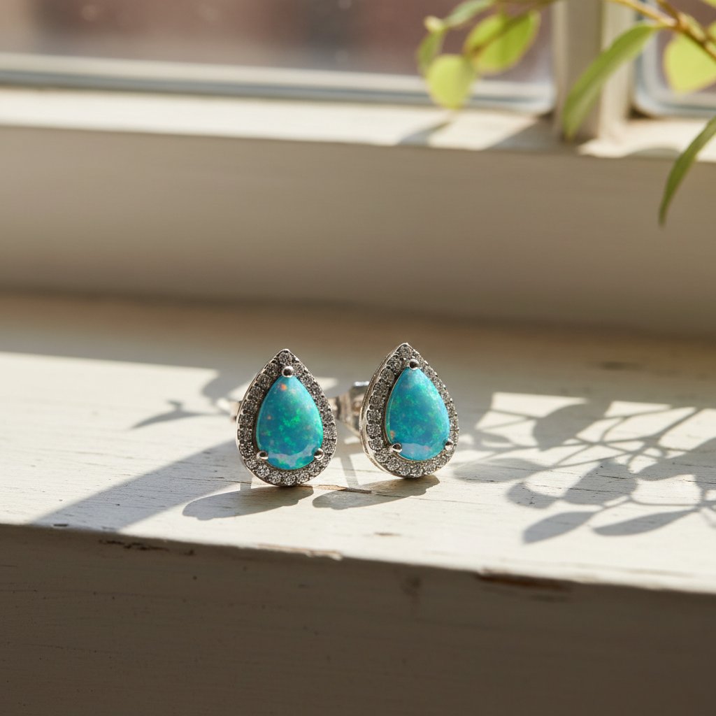 Odette Opal Earrings