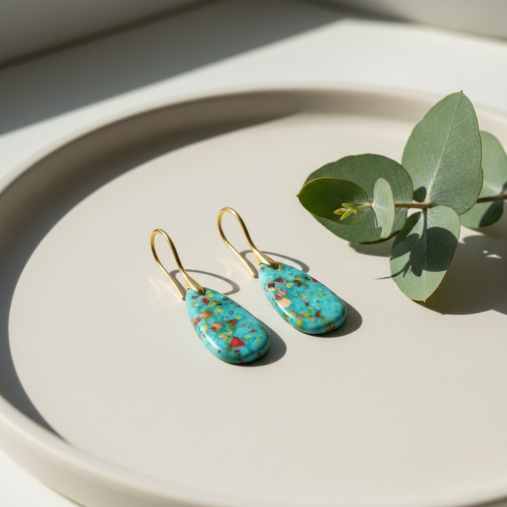 Romy Turquoise Earrings