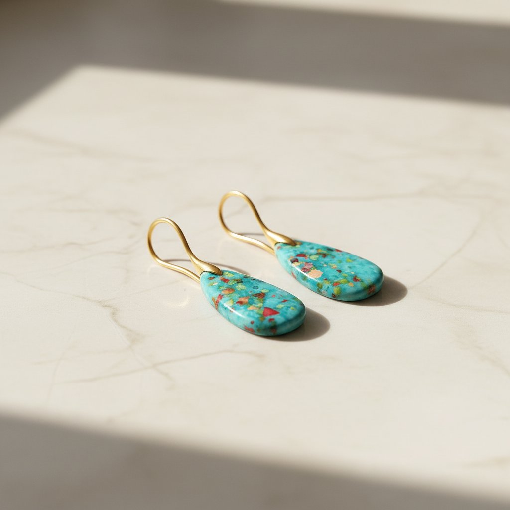 Romy Turquoise Earrings