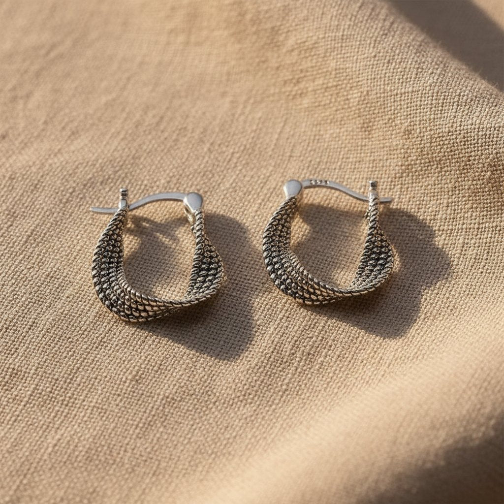 Romy Silver Earrings