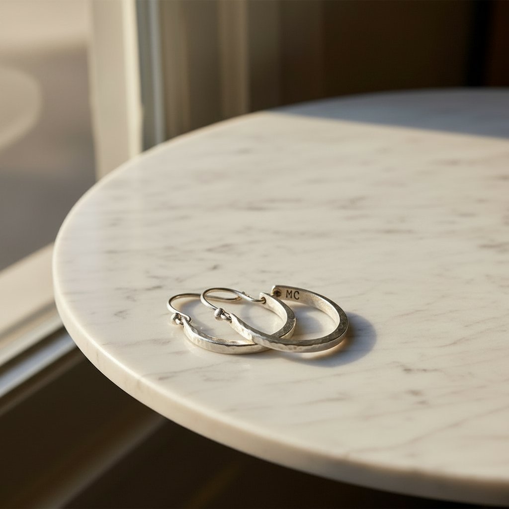 Romy Silver Earrings