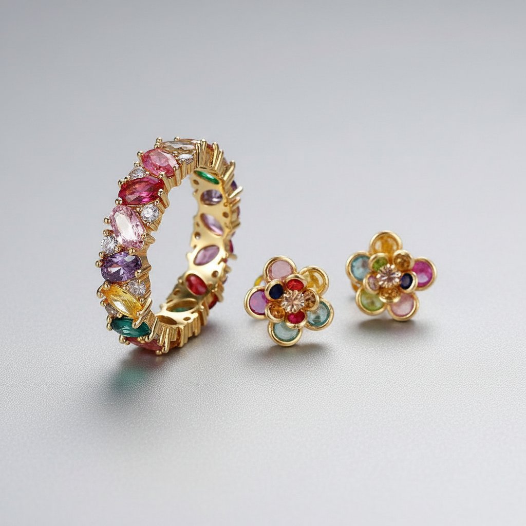 Romy Crystal Earrings