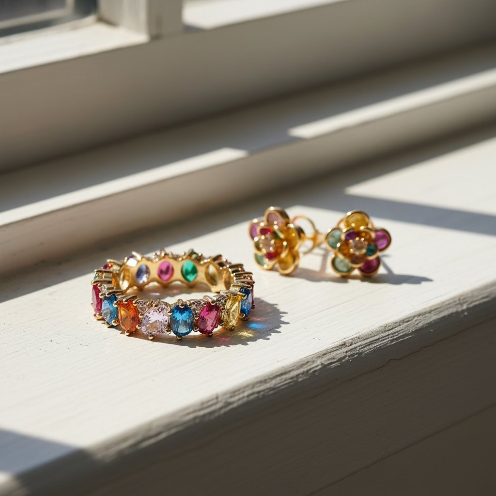 Romy Crystal Earrings