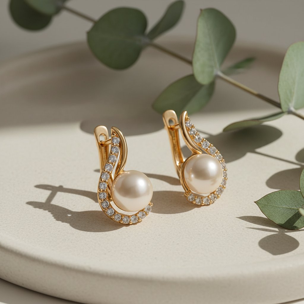 Romy Pearl Earrings