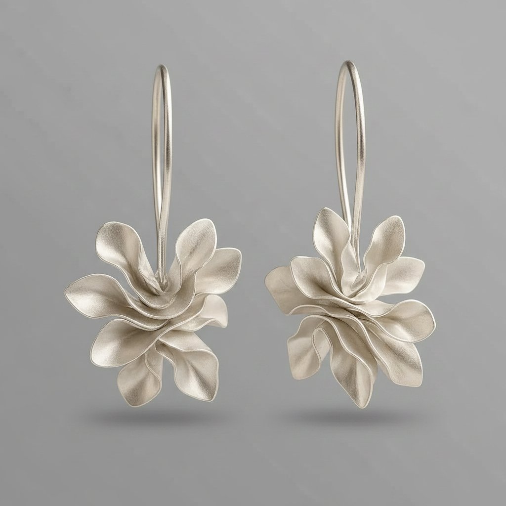 Romy Silver Earrings