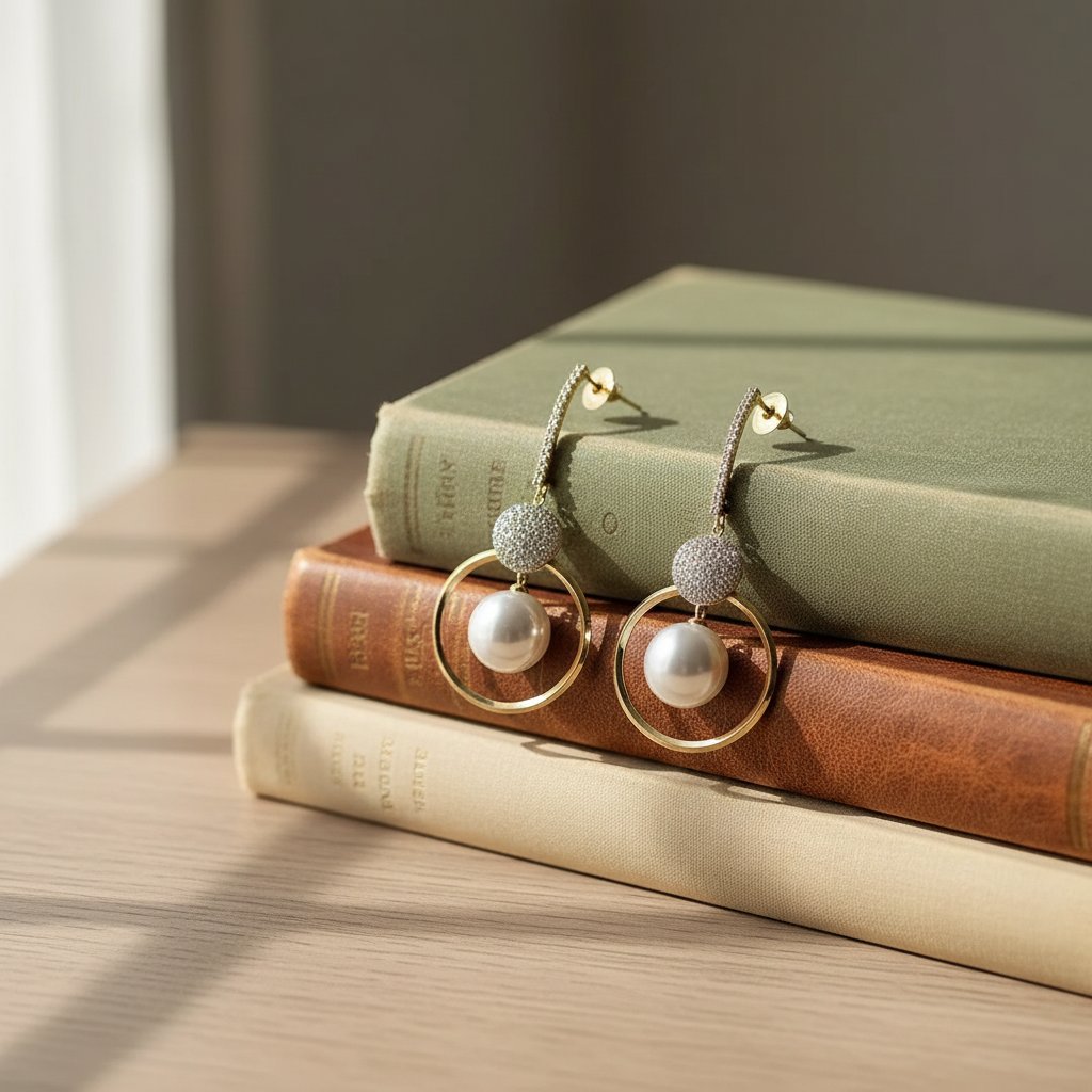 Romy Pearl Earrings