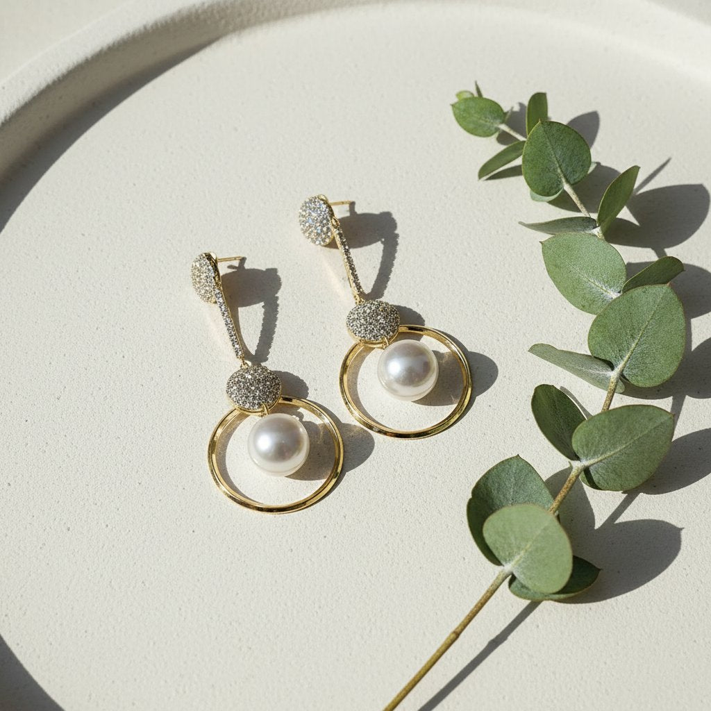 Romy Pearl Earrings