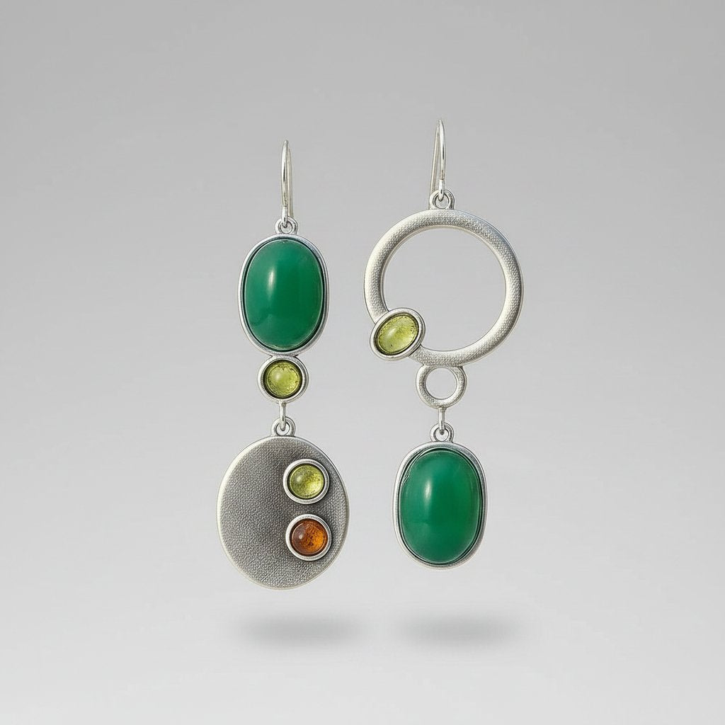 Romy Silver Earrings
