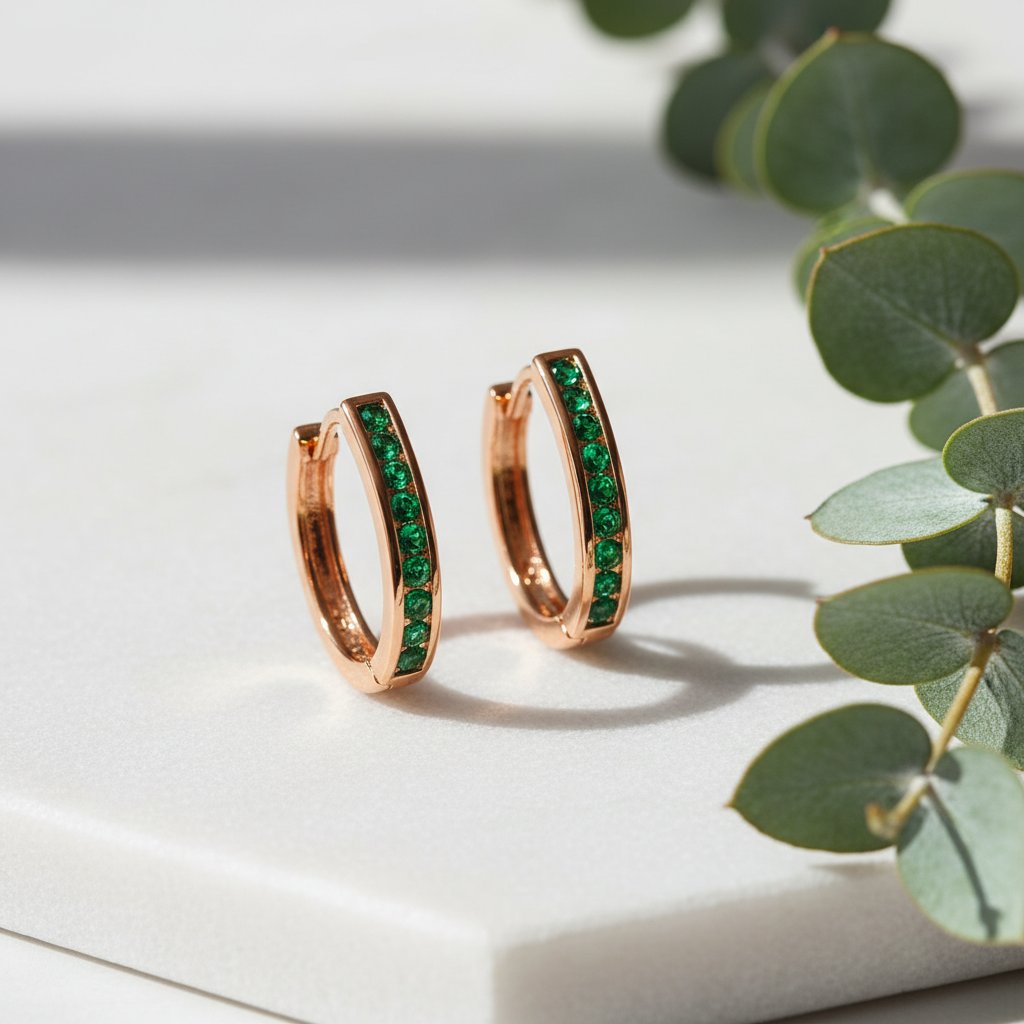 Sabeline Emerald Earrings