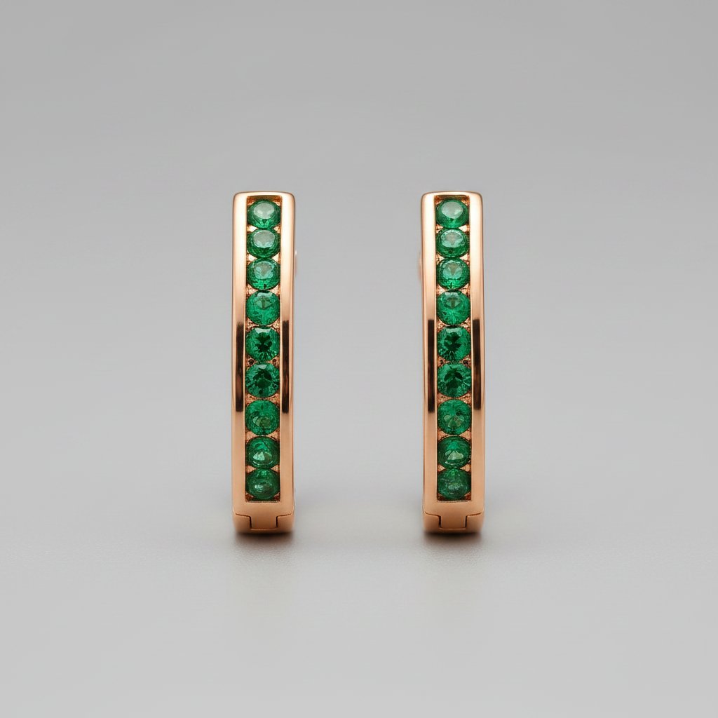 Sabeline Emerald Earrings