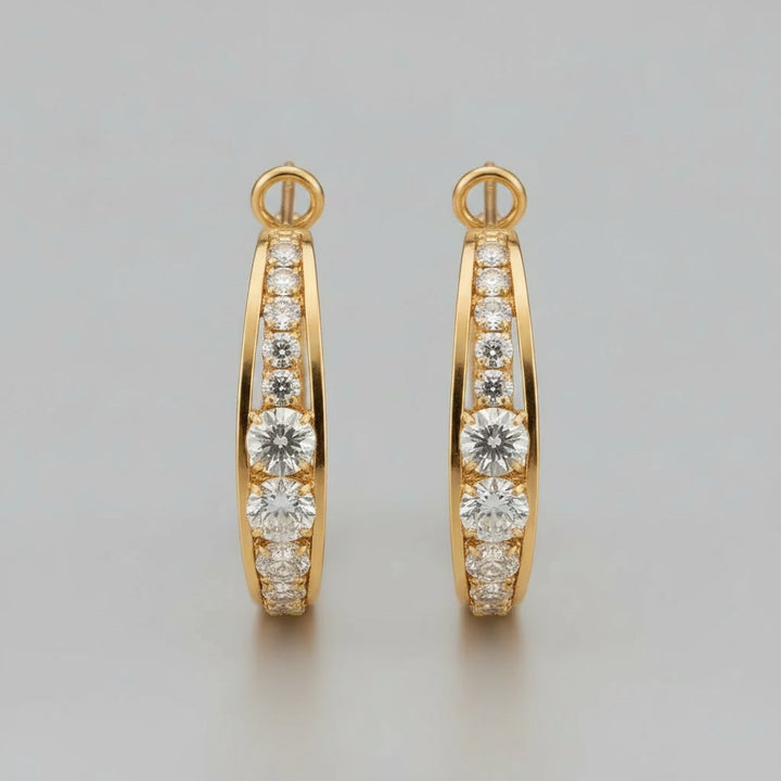 Valentine Gold Earrings