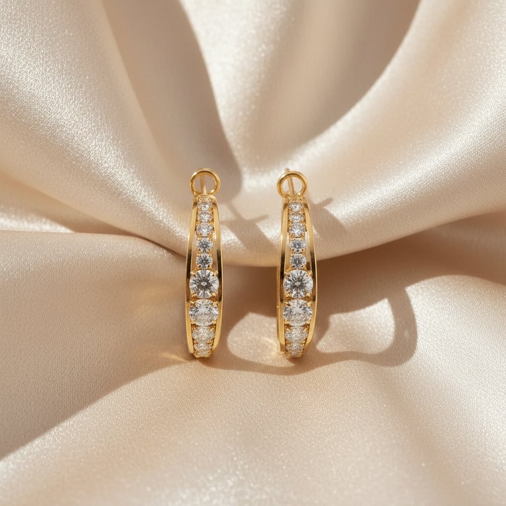 Valentine Gold Earrings