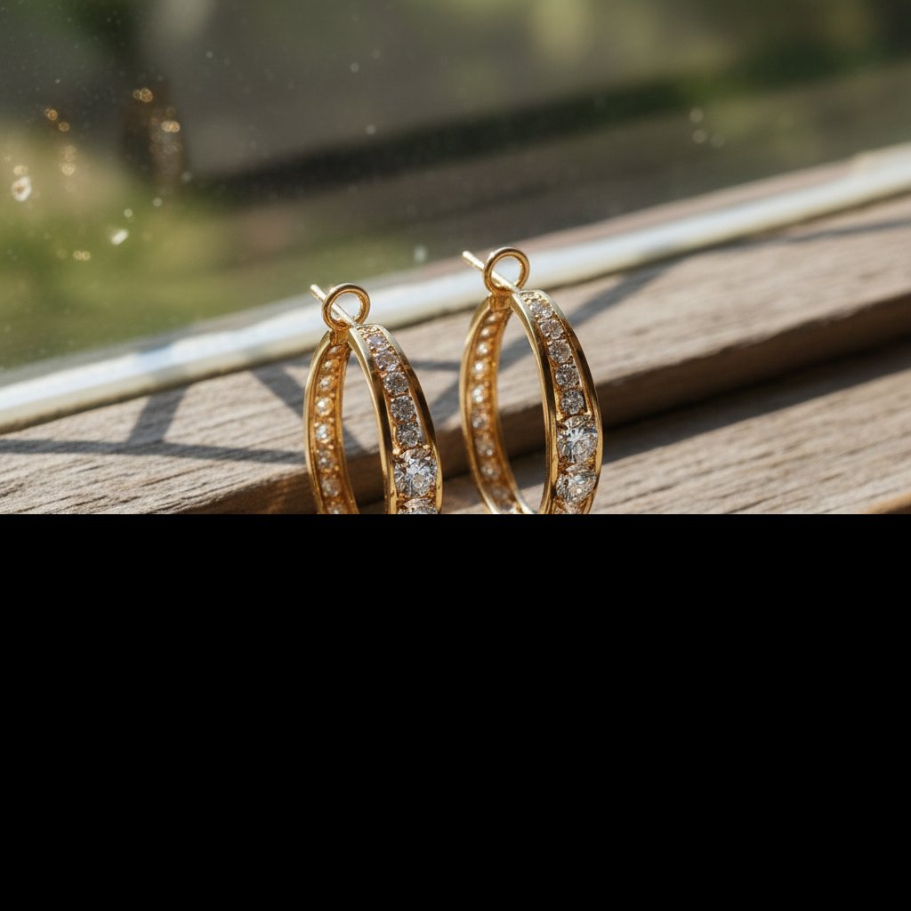 Valentine Gold Earrings
