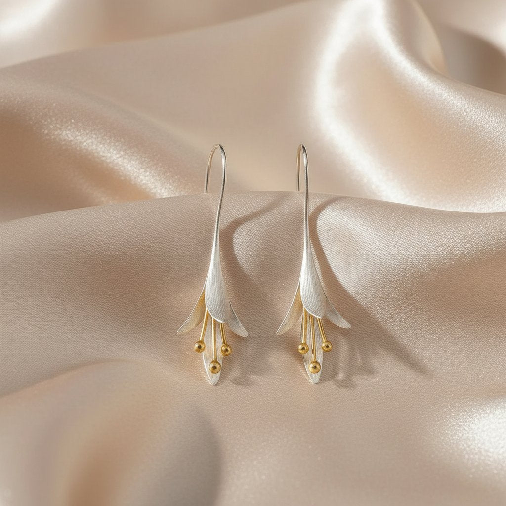 Valentine Silver Earrings