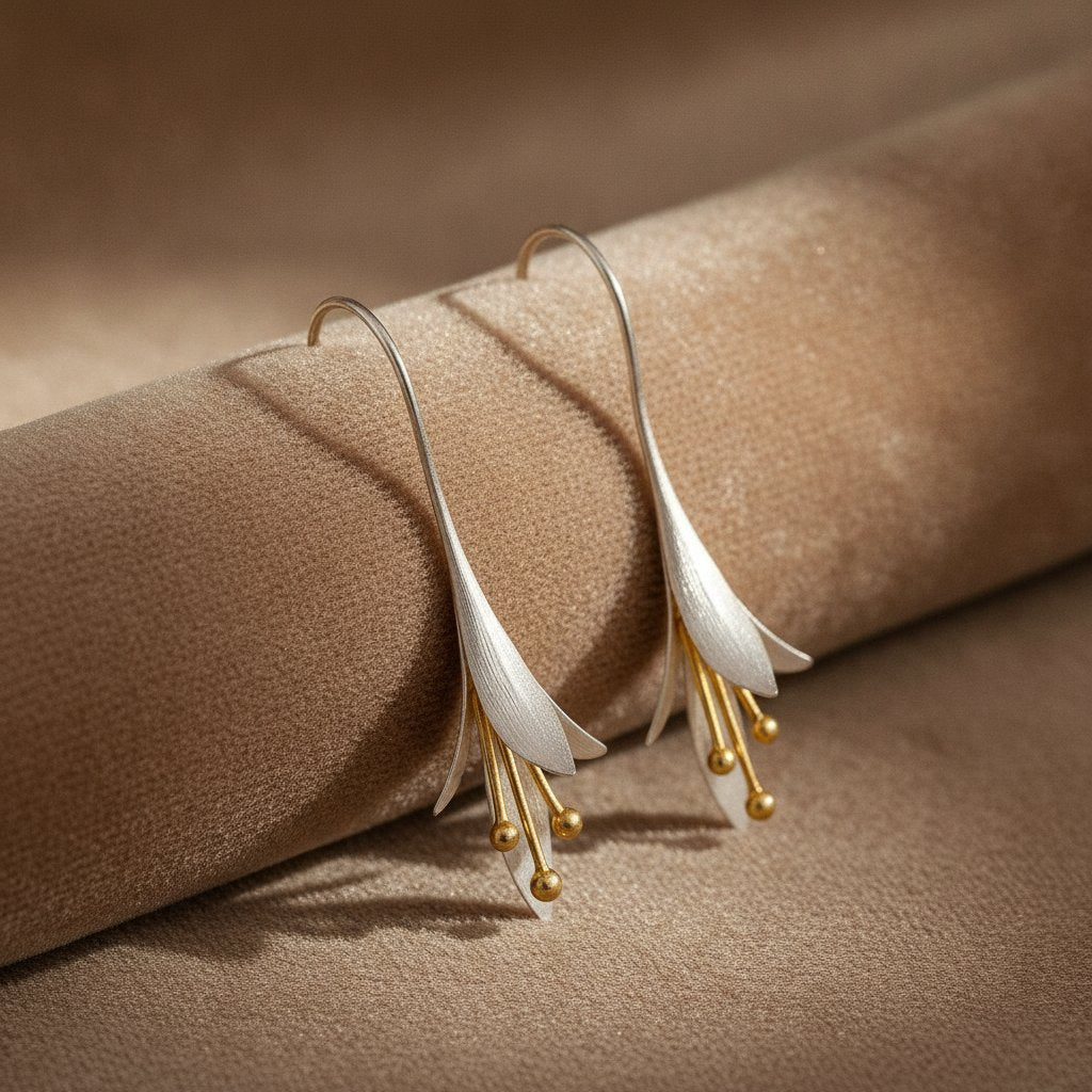 Valentine Silver Earrings