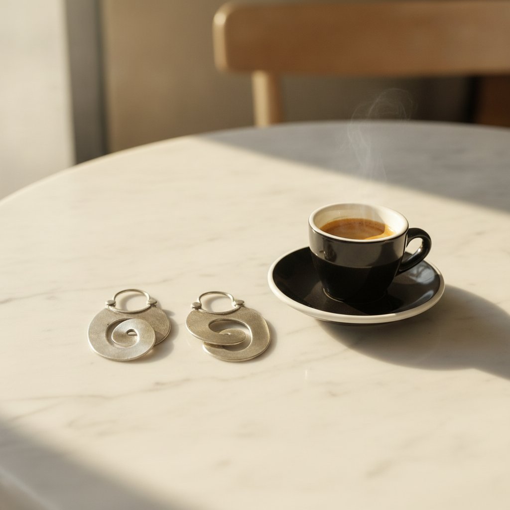 Valentine Silver Earrings