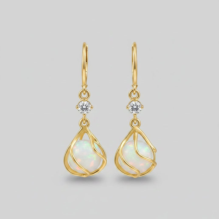 Valentine Opal Earrings