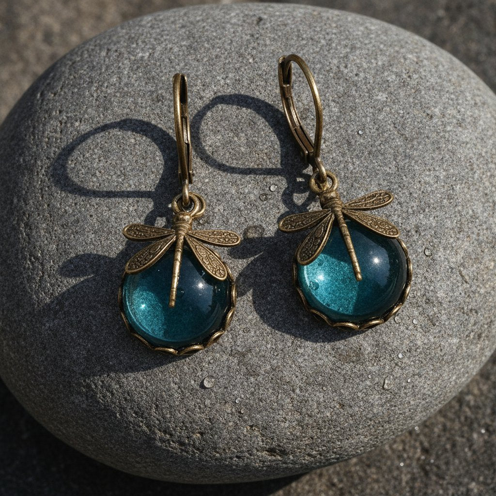 Alba Gold Earrings