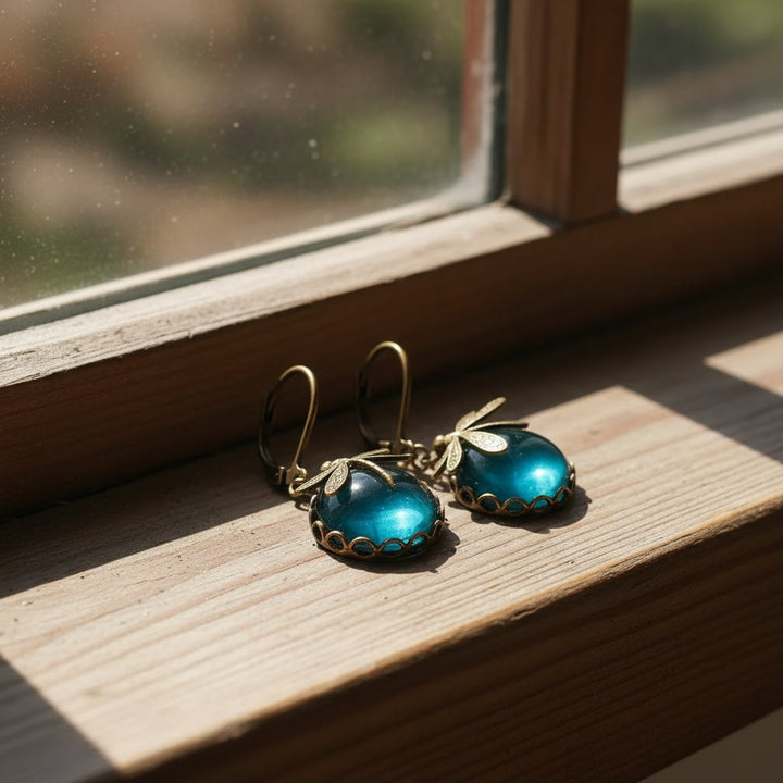 Alba Gold Earrings
