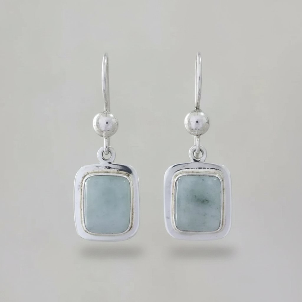 Cerise Silver Earrings