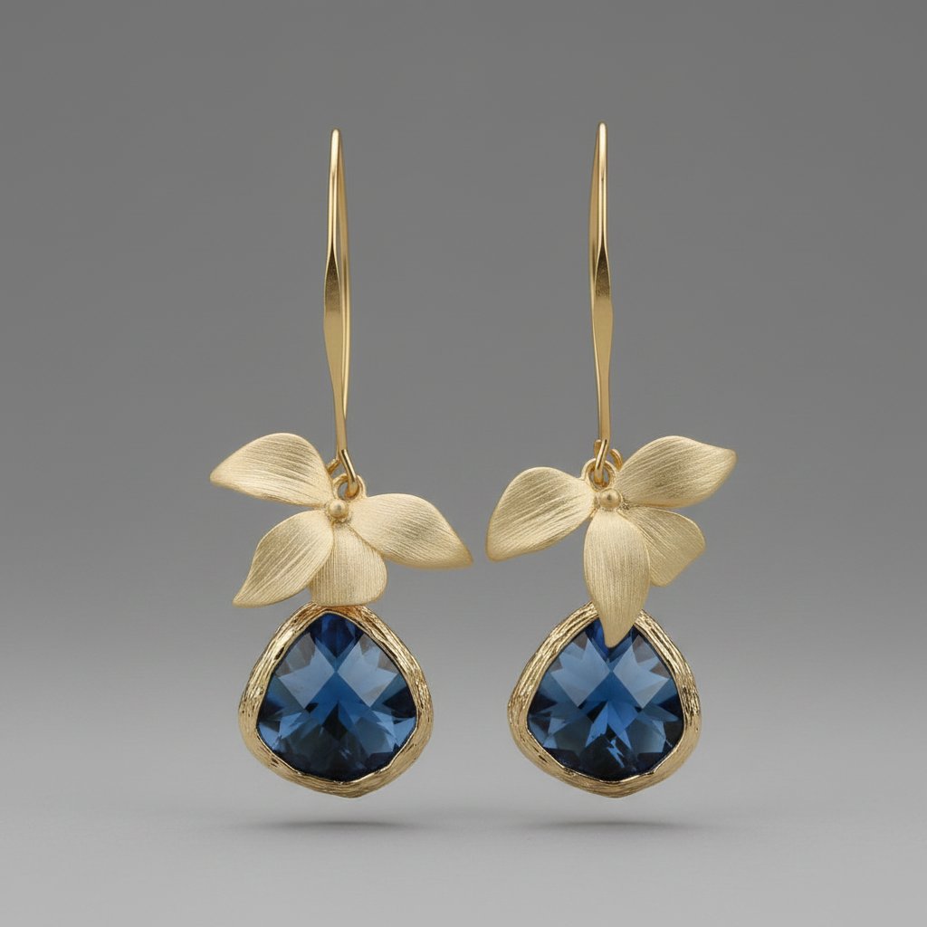 Cerise Gold Earrings