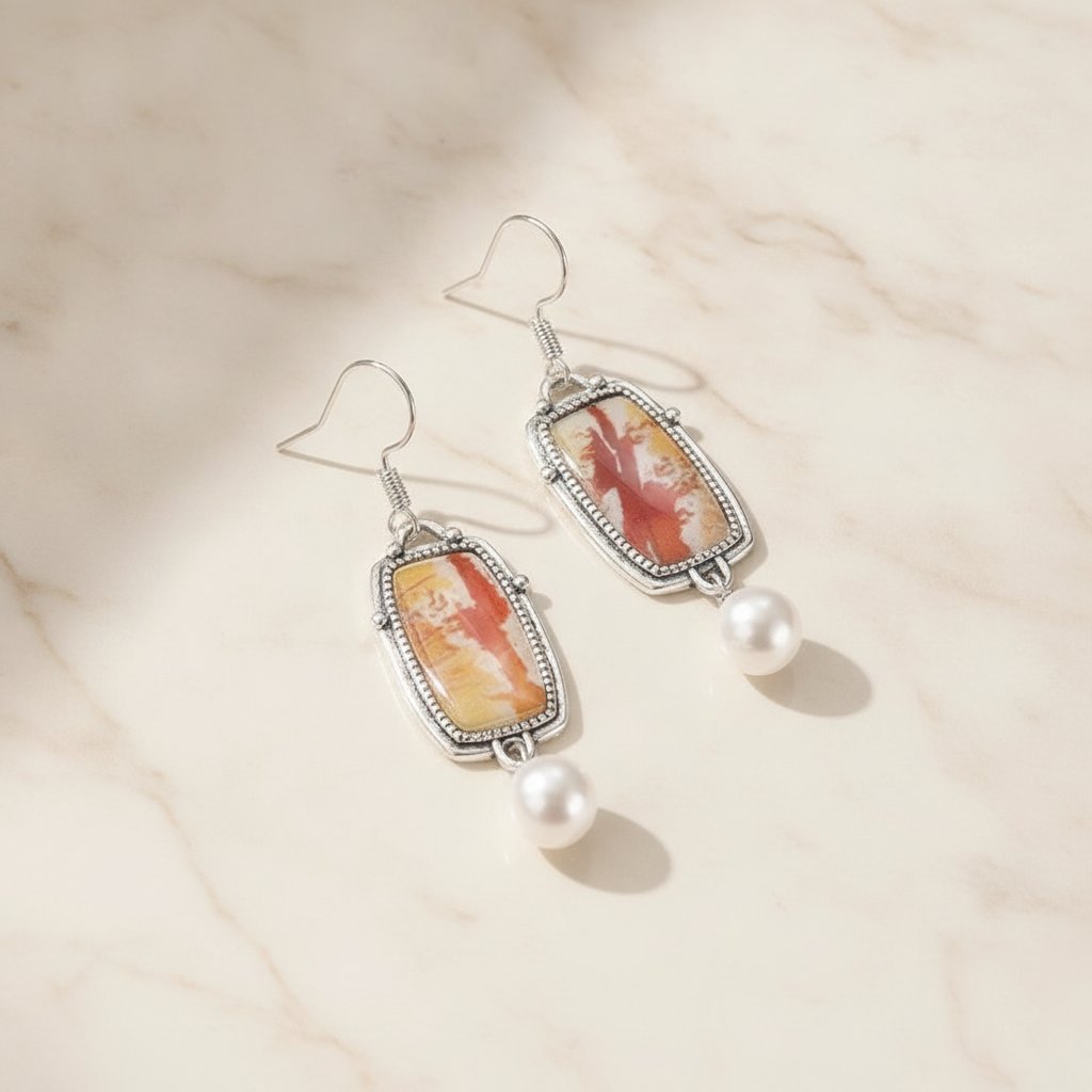 Kira Pearl Earrings