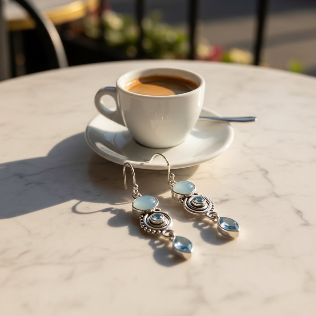 Marisole Moonstone Earrings
