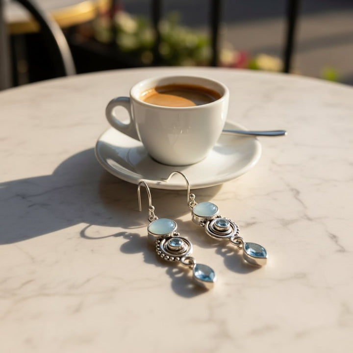 Marisole Moonstone Earrings