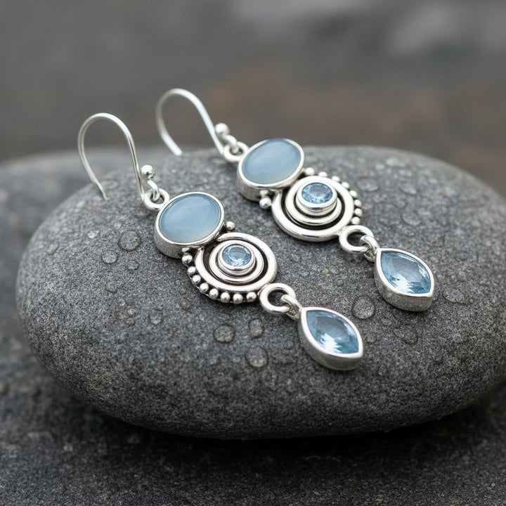 Marisole Moonstone Earrings