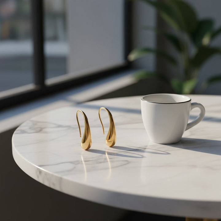 Marisole Gold Earrings