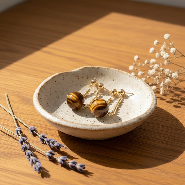 Quilla Gold Earrings