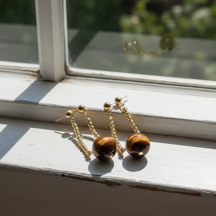 Quilla Gold Earrings
